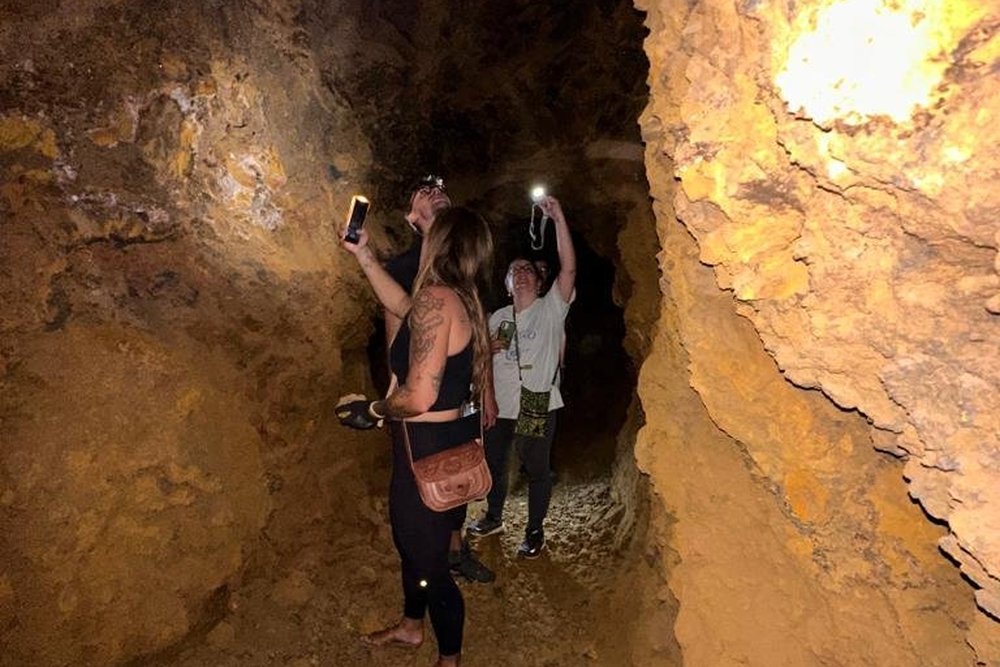 Interior de una antigua mina en el sureste de Marruecos